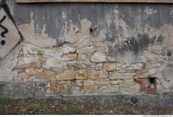 Photo Texture of Wall Plaster Damaged